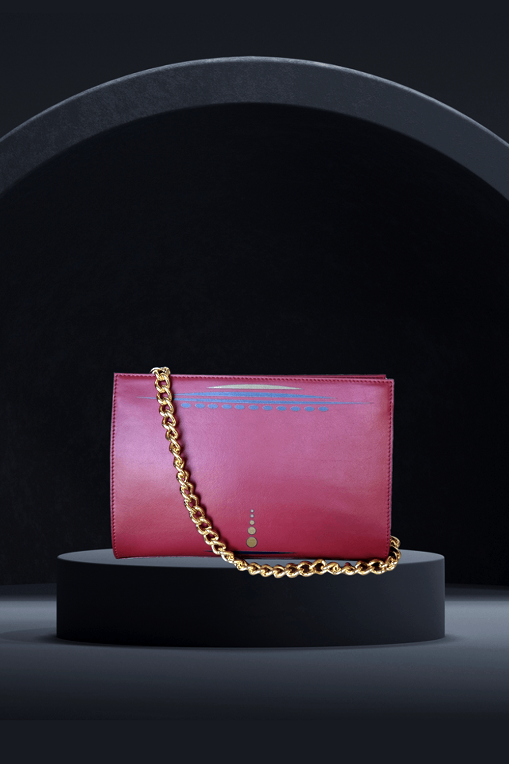 Geomi-Sunset Clutch - Bordo-Clutch-5-milagron.live