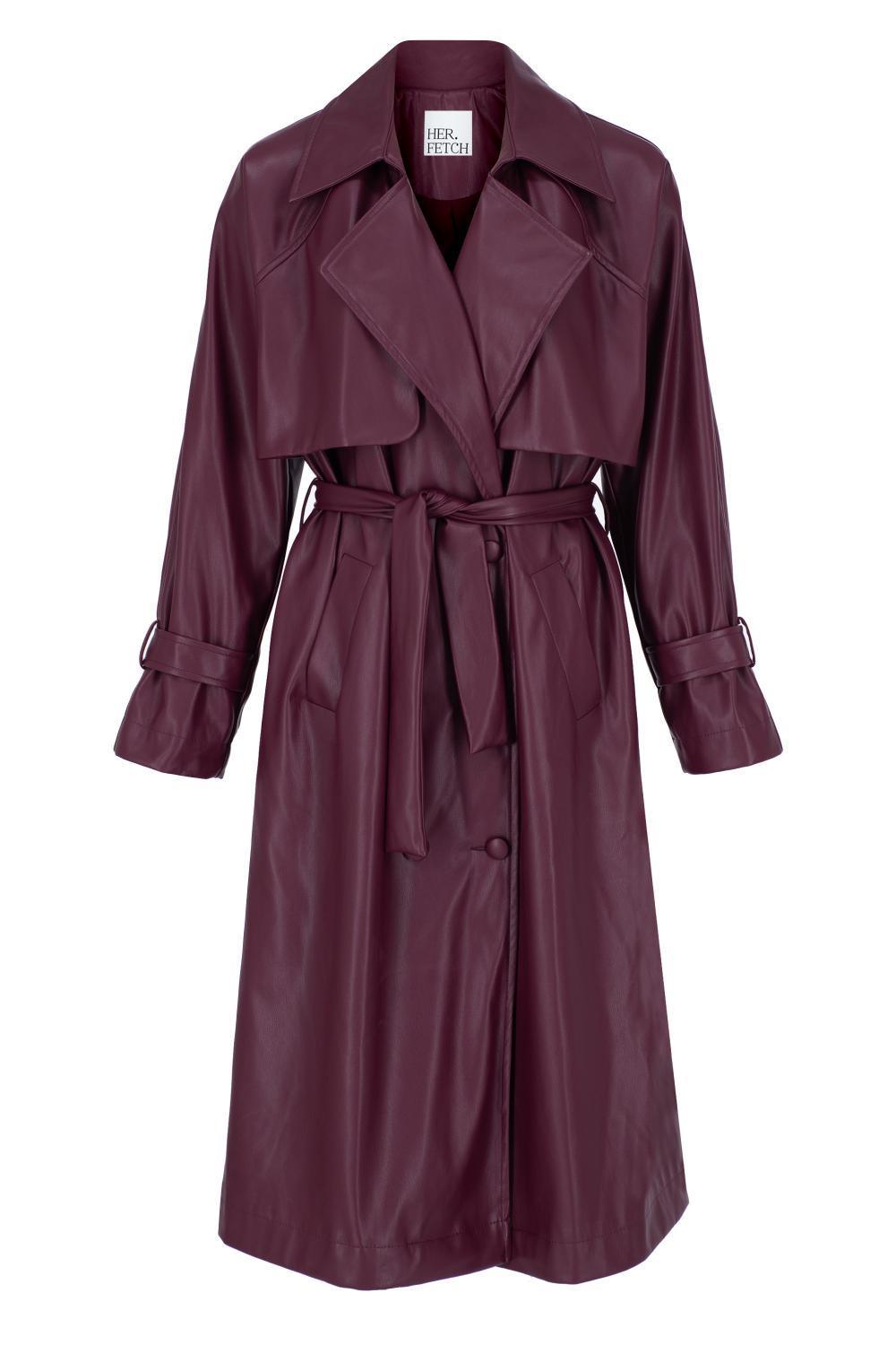 Herfetch-KJ Jacket Bordo-Trençkot-2-milagron.live