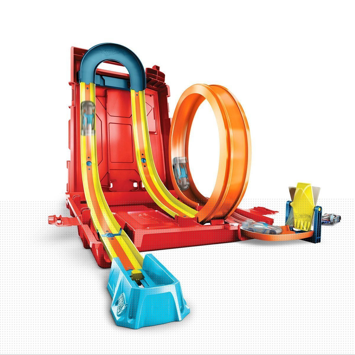 Hot Wheels-Track Builder Benzin Bidonu Akrobası Set-Oyuncak Arabalar ve Setleri-5-milagron.live