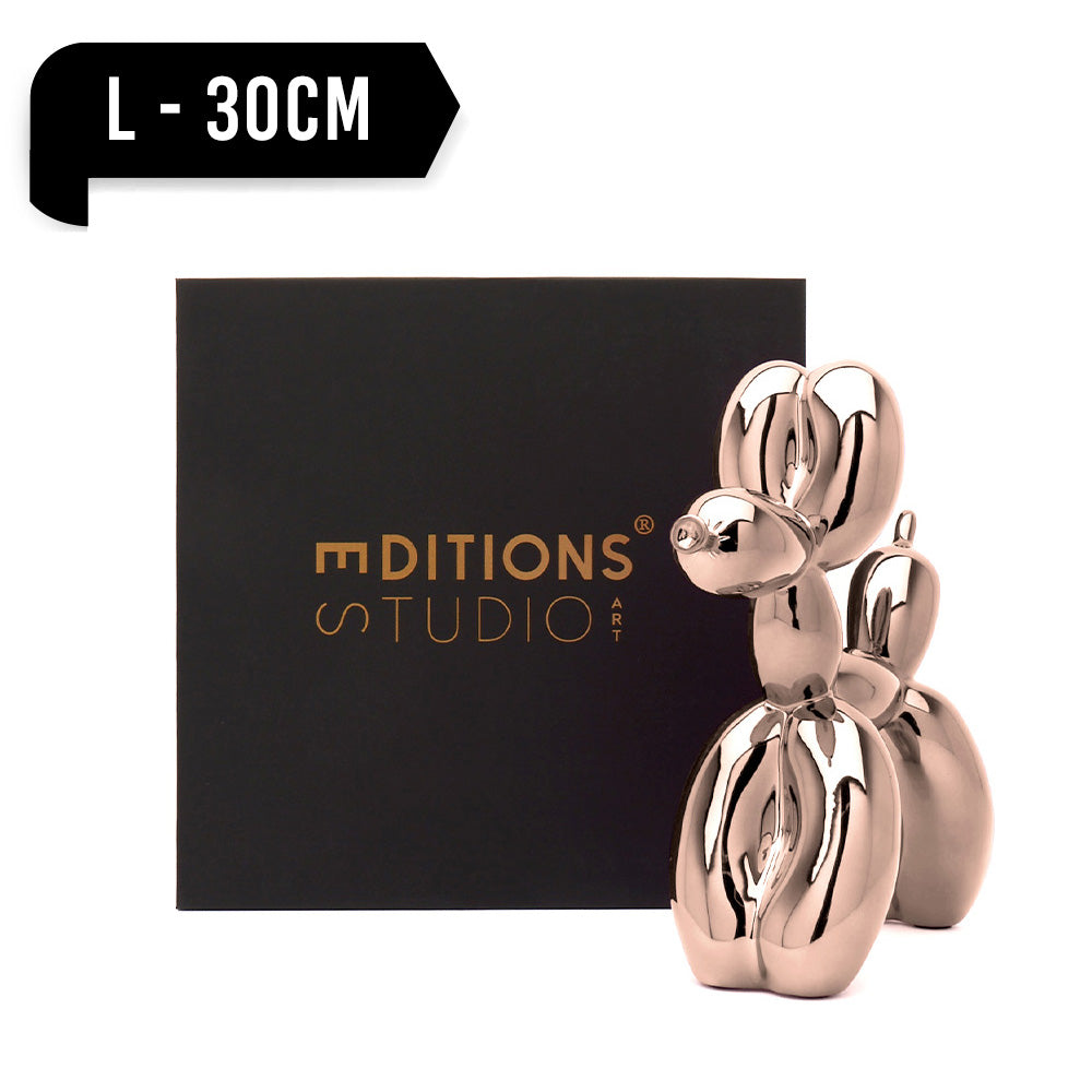Jeff Koons-Jeff Koons Balloon Dog (Large) Rose Gold-Biblo-1-milagron.live