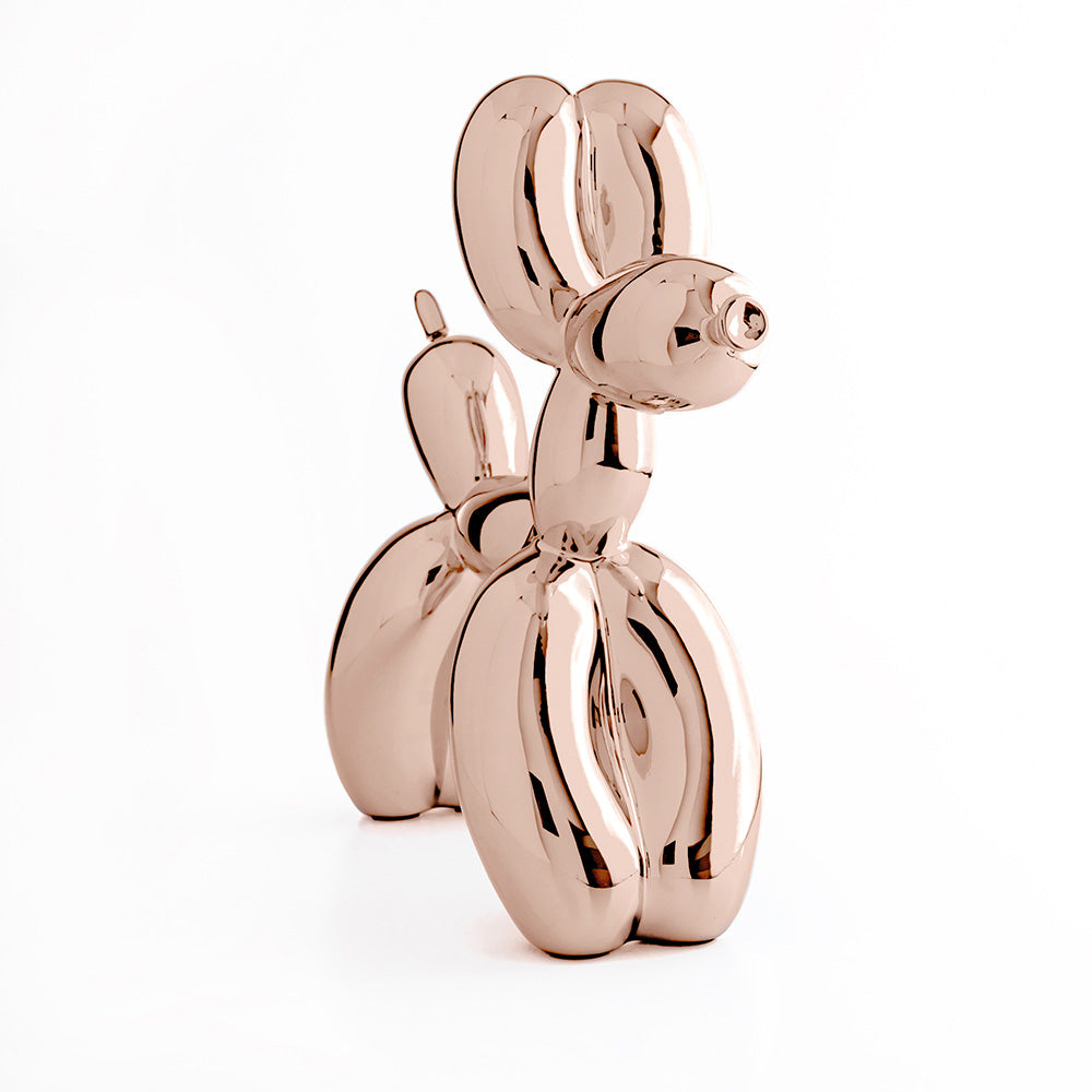 Jeff Koons-Jeff Koons Balloon Dog (Large) Rose Gold-Biblo-4-milagron.live