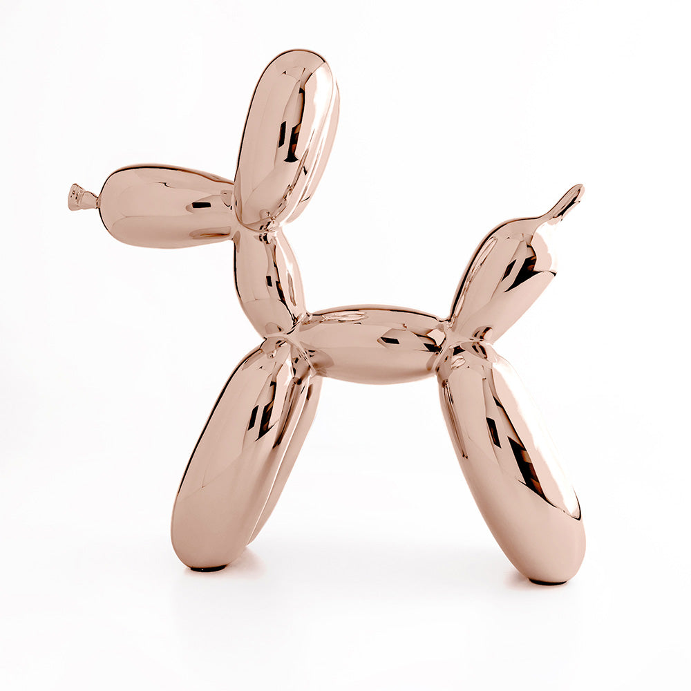 Jeff Koons-Jeff Koons Balloon Dog (Large) Rose Gold-Biblo-5-milagron.live