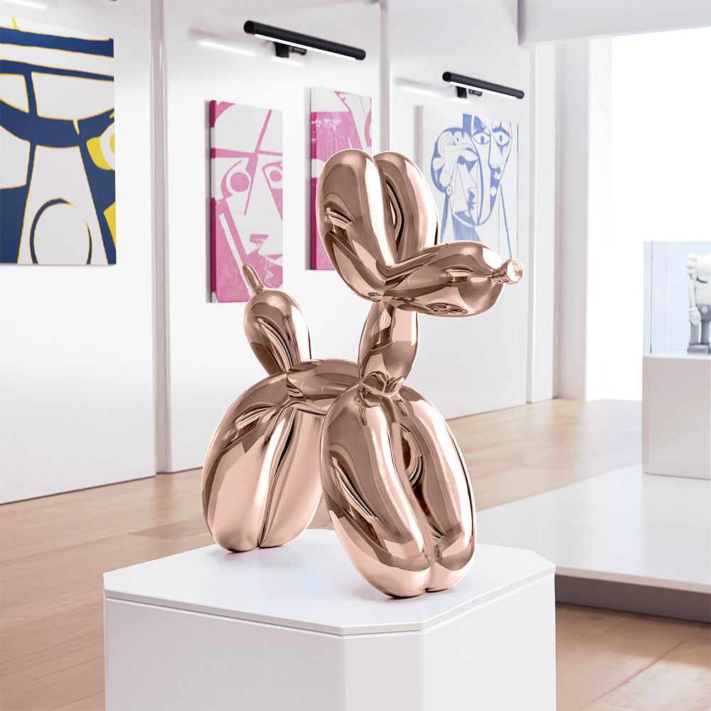 Jeff Koons-Jeff Koons Balloon Dog (Large) Rose Gold-Biblo-7-milagron.live