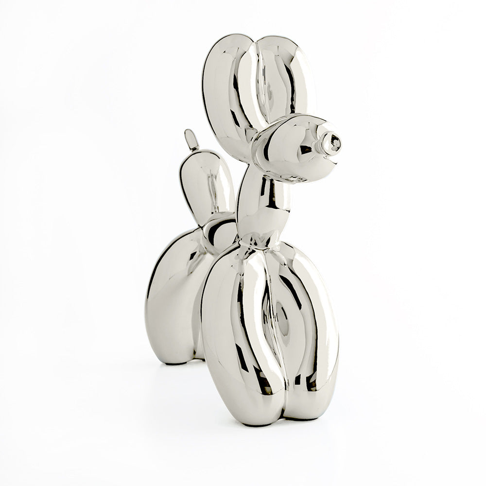 Jeff Koons-Jeff Koons Balloon Dog (Large) Silver-Biblo-4-milagron.live