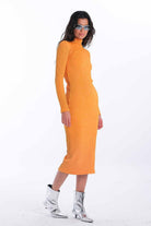 Kahshan-Mysterieuse Maxi Dress-Elbise-1-milagron.live