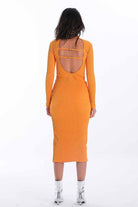 Kahshan-Mysterieuse Maxi Dress-Elbise-2-milagron.live