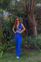 LA LOUVE-Majorelle Blue Büstiyer-Top-4-milagron.live