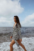 LA LOUVE-Zebra Dress-Elbise-4-milagron.live