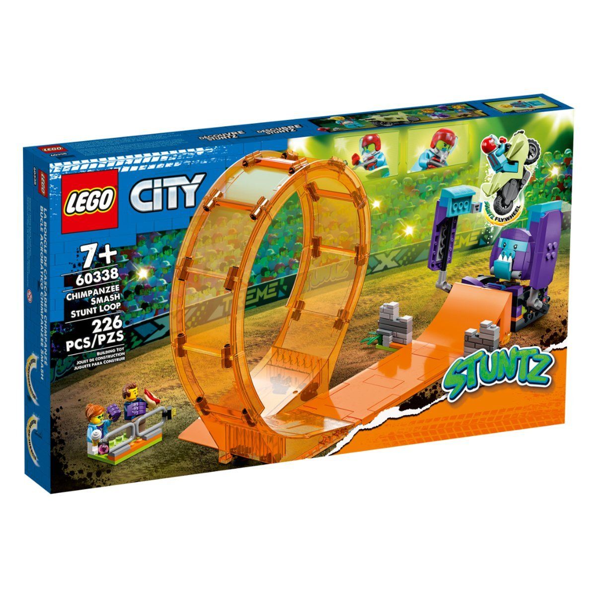 Lego-Lego City Şempanze Yumruğu Gösteri Çemberi 226 Parça +7 Yaş-Lego City-1-milagron.live
