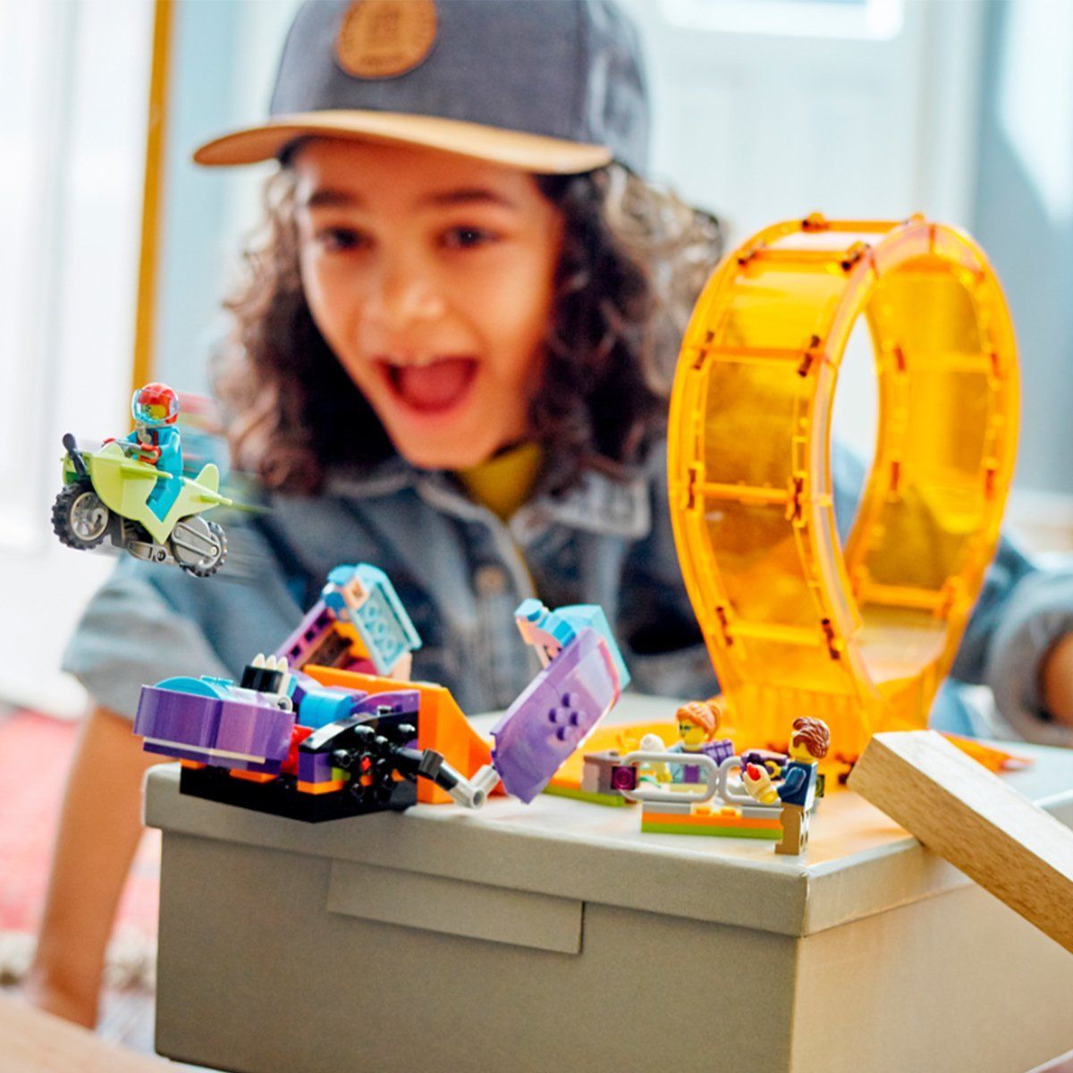 Lego-Lego City Şempanze Yumruğu Gösteri Çemberi 226 Parça +7 Yaş-Lego City-7-milagron.live