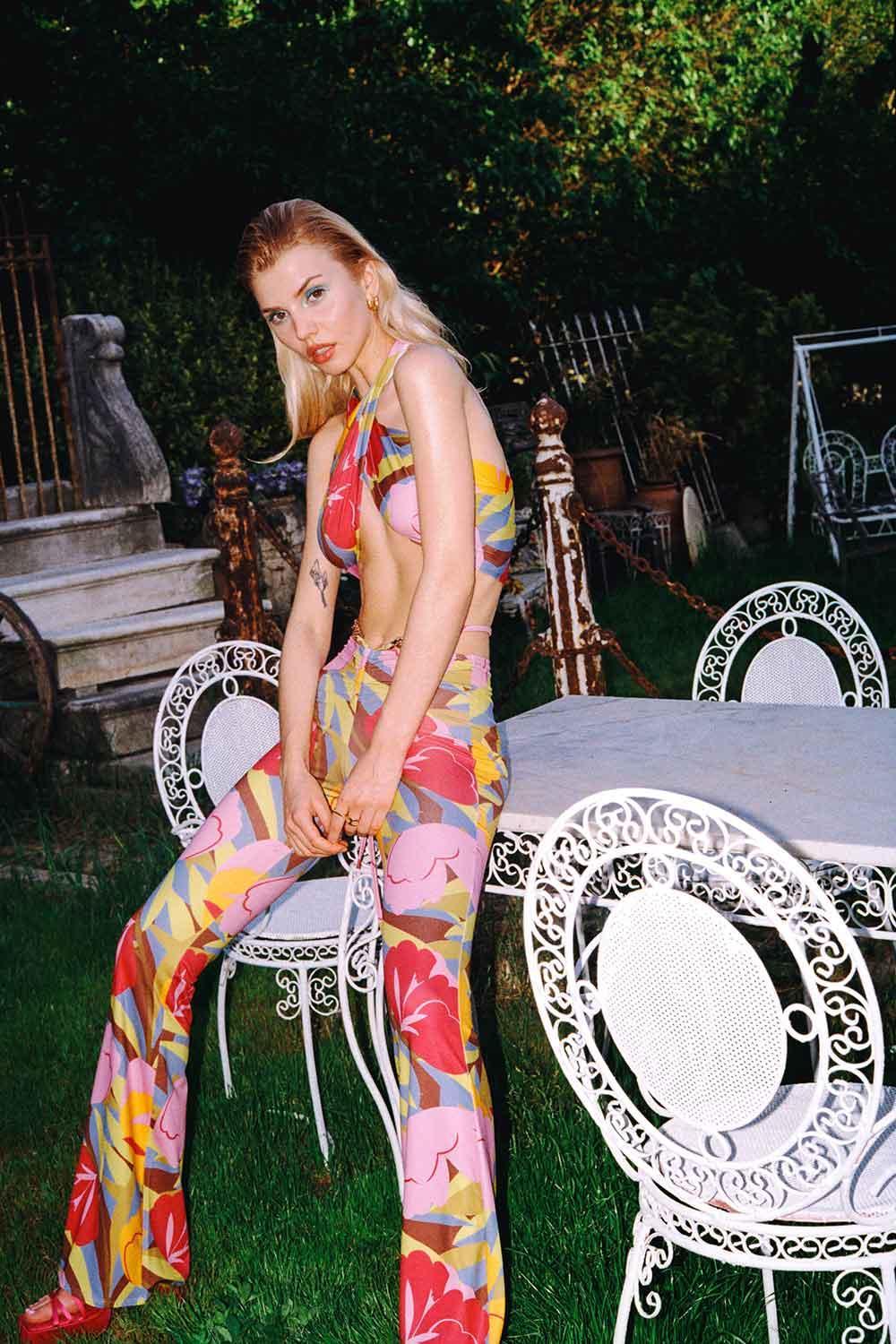 Maat Clothing-Flora Kleopatra-Elbise-3-milagron.live