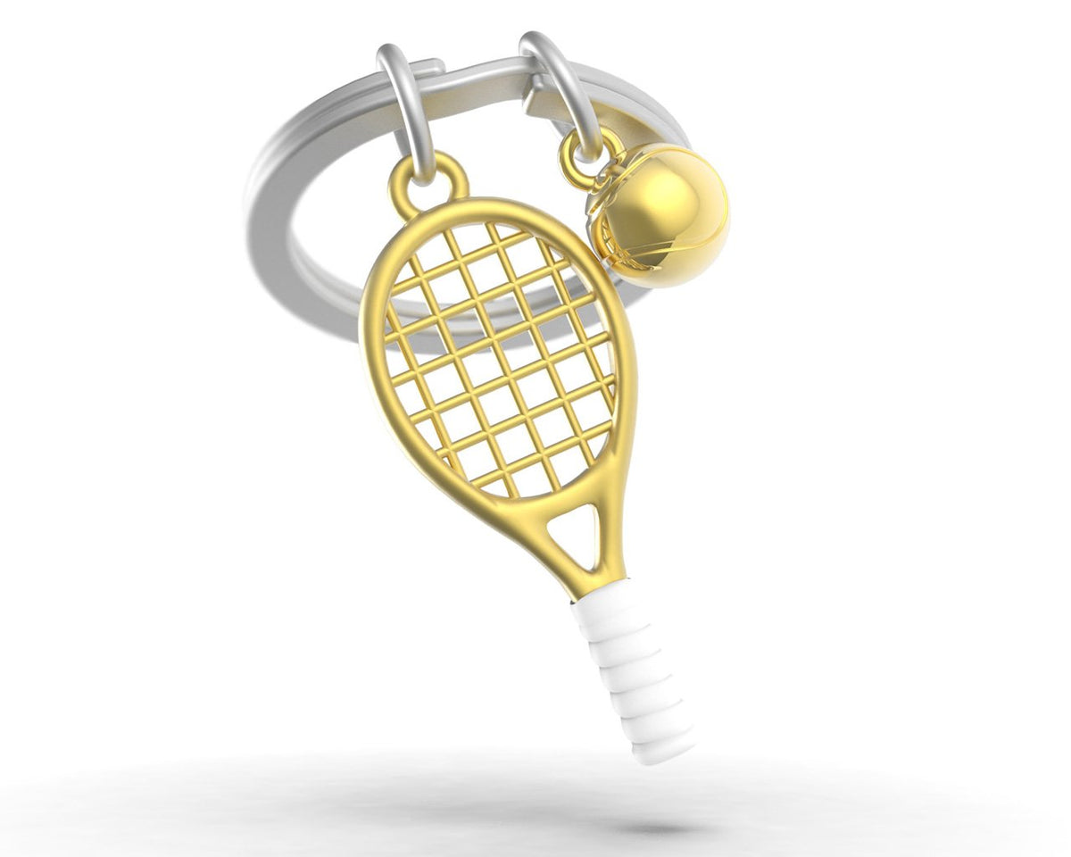 Metalmorphose-Tenis Raketi Anahtarlık Gold-Anahtarlık-7-milagron.live
