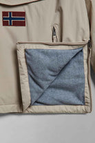 Napapijri-Rainforest Pocket 2 Beige Stone-Yağmurluk-7-milagron.live