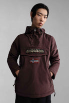Napapijri-Rainforest Pocket 2 Burgundy Fudge-Yağmurluk-10-milagron.live