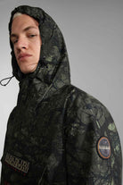 Napapijri-Rainforest Pocket 2 Camo Green-Yağmurluk-4-milagron.live