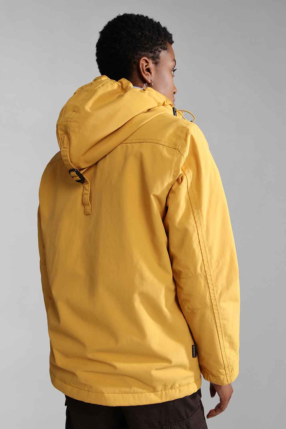 Napapijri-Rainforest Pocket 4 Yellow Amber-Yağmurluk-3-milagron.live