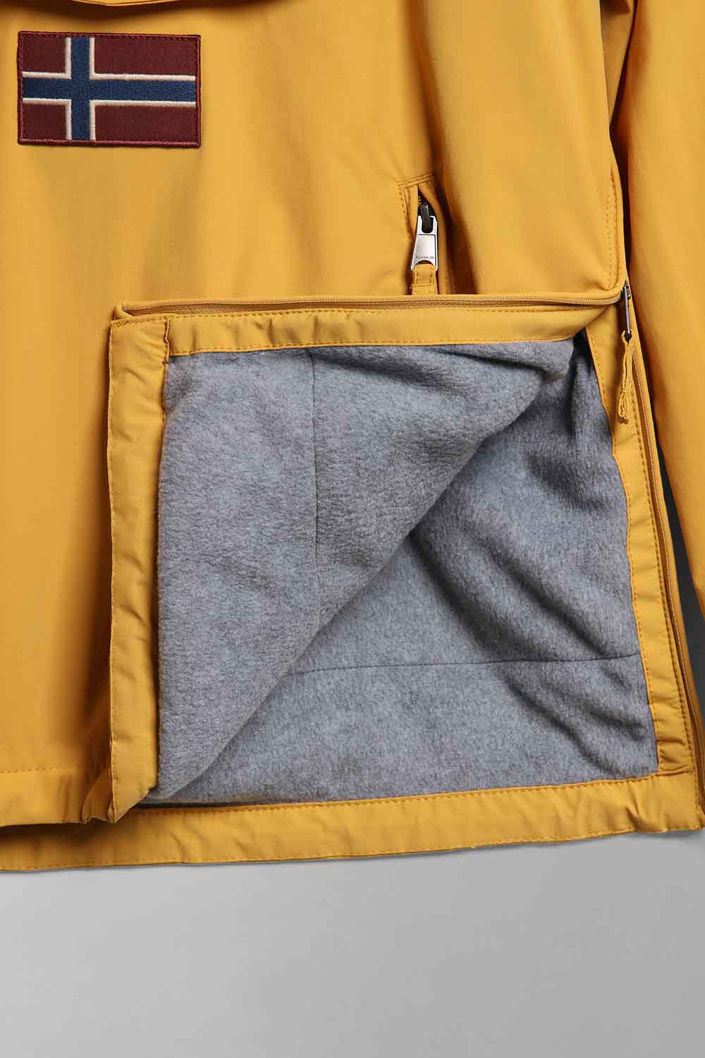 Napapijri-Rainforest Pocket 4 Yellow Amber-Yağmurluk-7-milagron.live