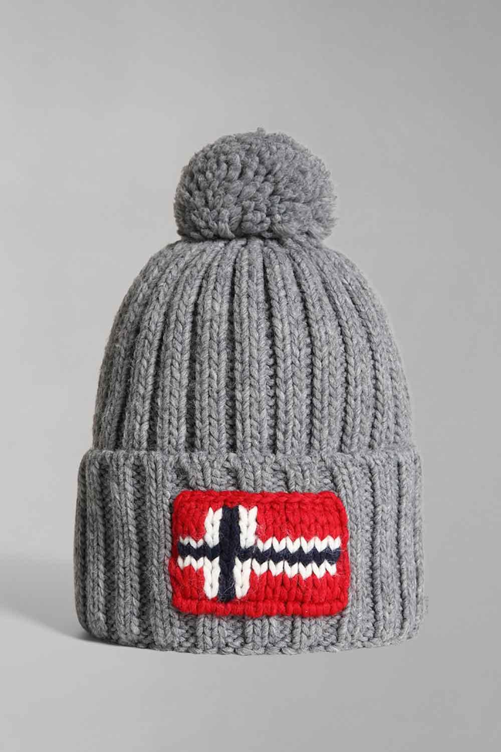 Napapijri-Semiury 5 Grey Melange-Bere-6-milagron.live
