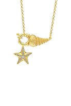Nayra Jewelry-Shell We Dance Starfish Kolye-Kolye-1-milagron.live
