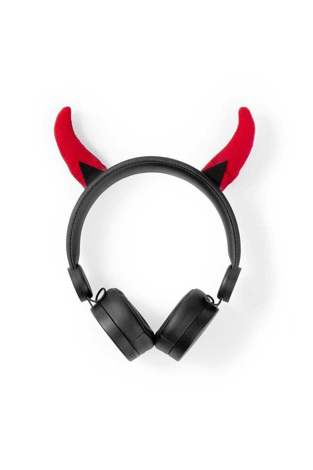 Nedis-Danny Devil Animaticks Çıkarılabilir Aksesuarlı Kulak Üstü Çocuk Kulaklığı-Kulaklık-1-milagron.live