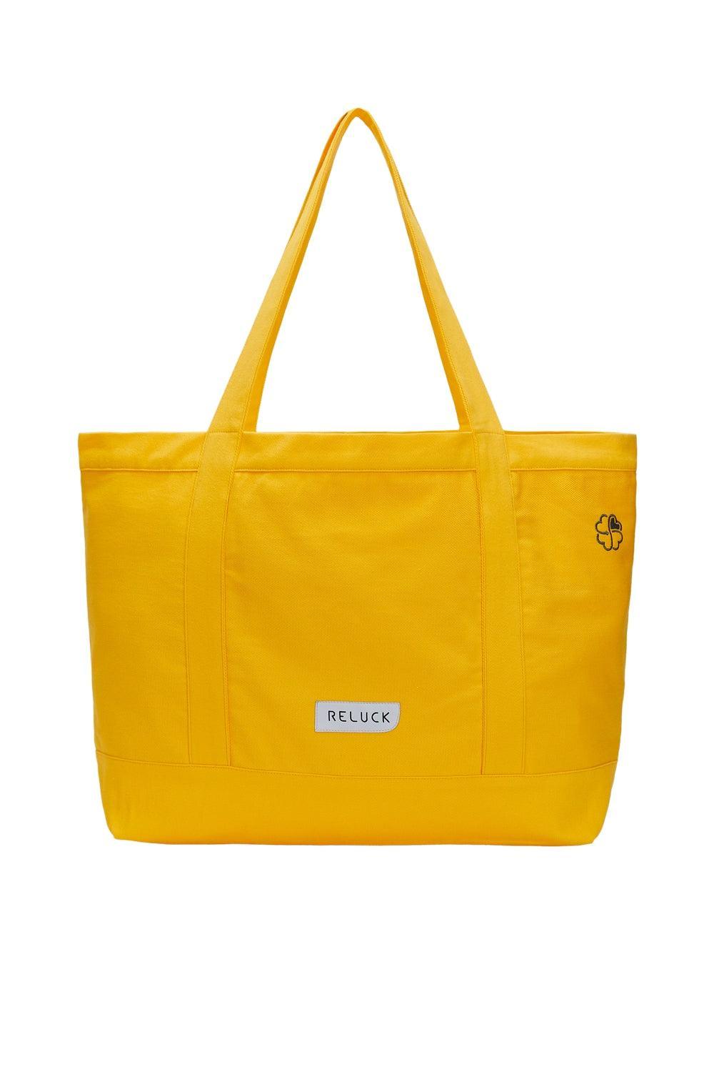 Reluck-%100 Recycled Big Tote Bag-Bez Çanta-1-milagron.live