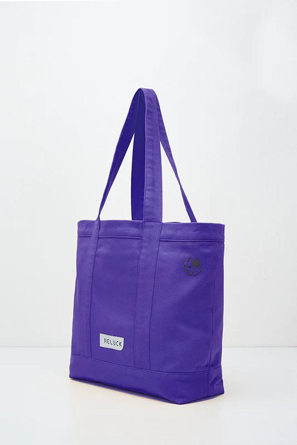 Reluck-%100 Recycled Daily Tote Bag-Bez Çanta-2-milagron.live