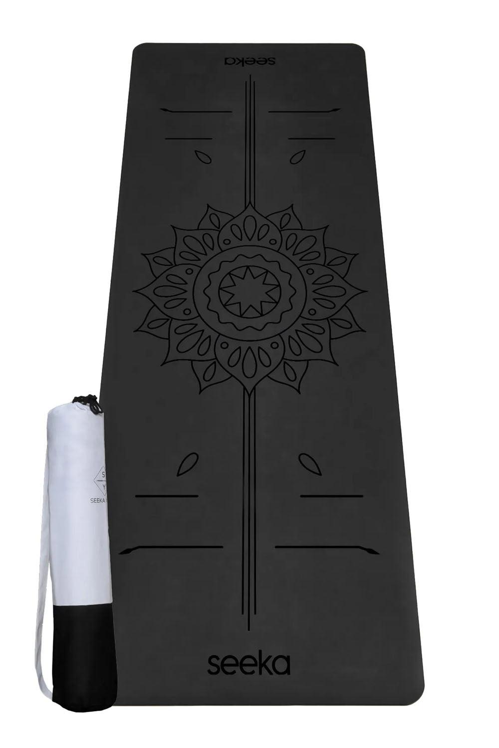 Seeka Yoga-Pro Serisi Sun Yoga Mat - Charcoal-Yoga Matı-1-milagron.live