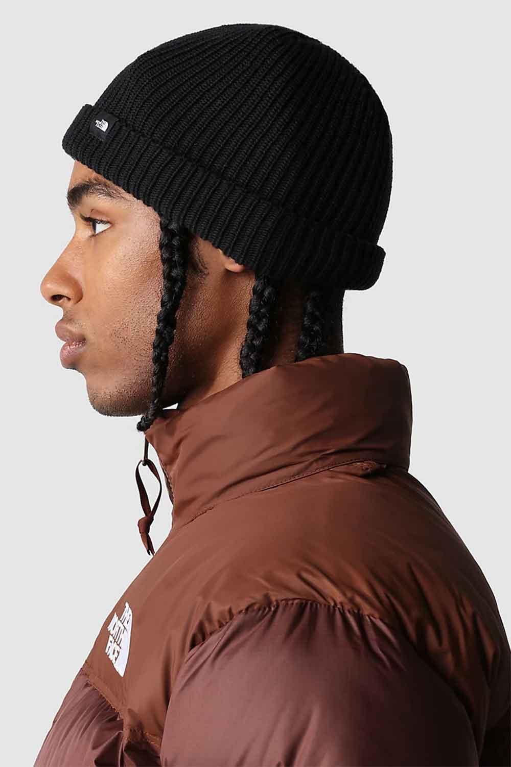 The North Face-Fisherman Beanie Black-Şapka-2-milagron.live